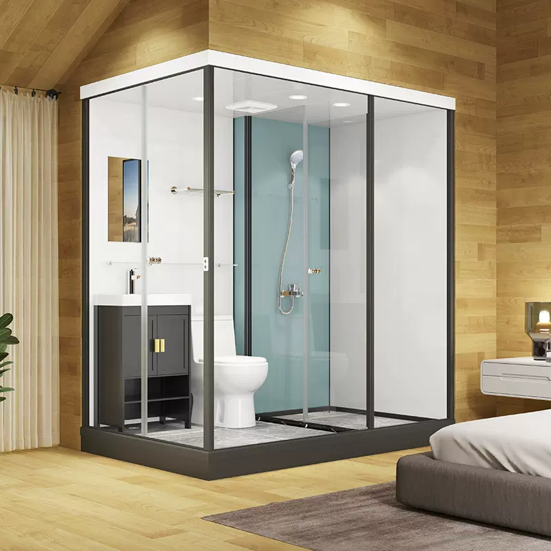 蓝梦6610S整体卫生间一体式淋浴房集成厕所宾馆景区宿舍卫浴