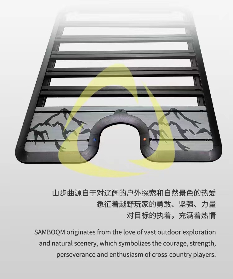 Grand Cherokee Roof Luggage Rack Ladder School Bag Mountain Step Brand Lossless Installation Roof Platform