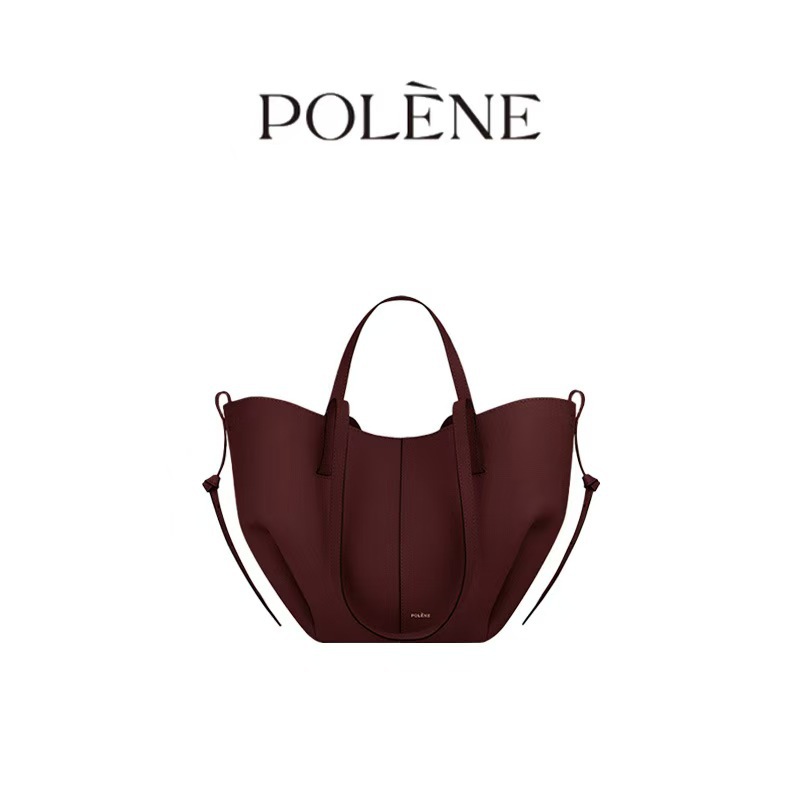 跨境爆款pol波灵恩翅膀包Cyme牛皮水桶包手提包托特大容量通勤女 - Thumbnail 14