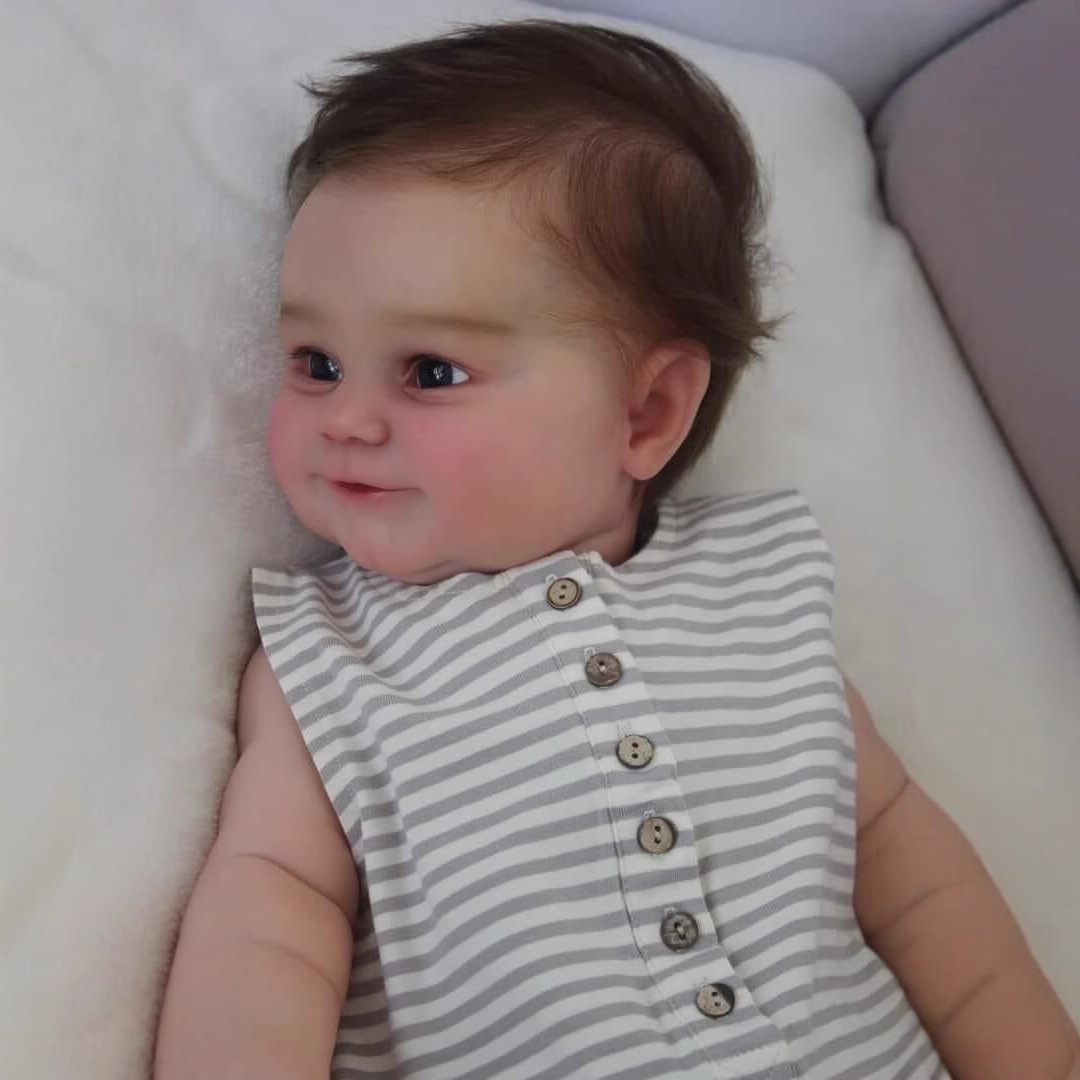 60/50cm simulación niña muñeca niño lindo bebé transfronterizo e-commerce suministro Maddie