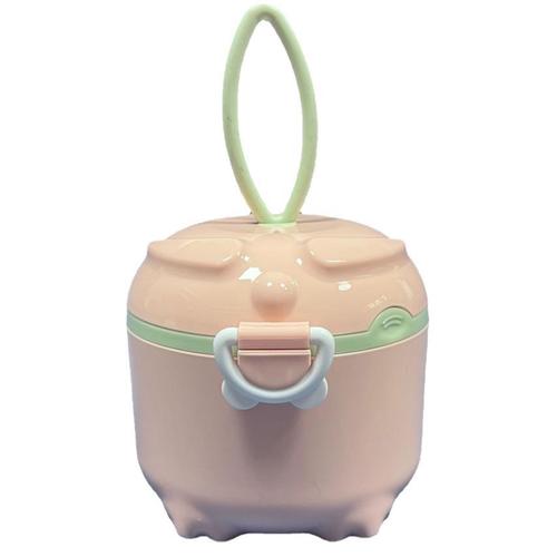 New cartoon baby milk powder box portable milk powder packaging box baby food storage sealed moisture-proof tank