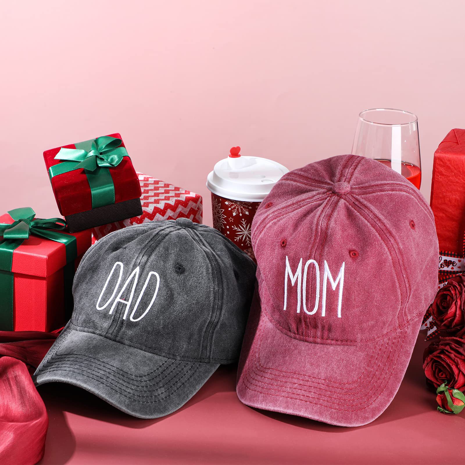 Cotton Material Unisex Streetwear Letter Curved Eaves Baseball Cap