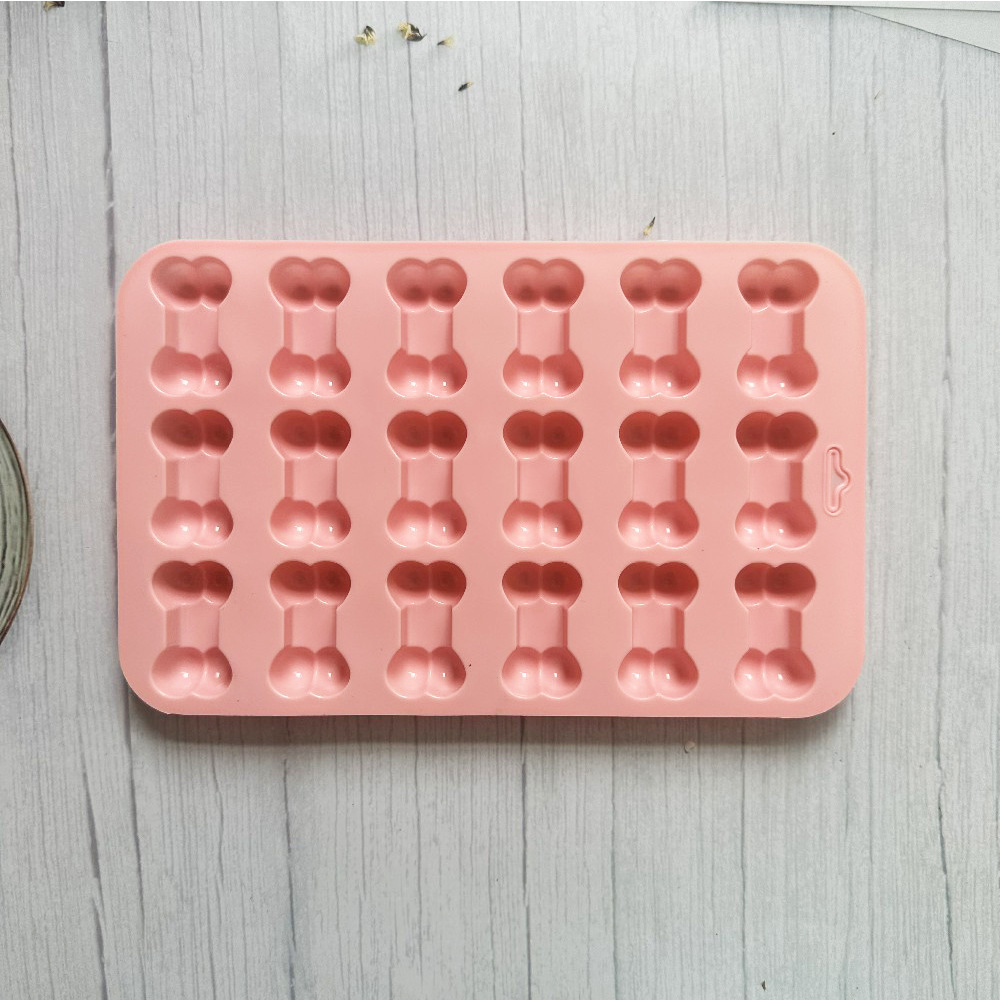 18 huesos 163 chocolate molde de silicona pastel helado pudín molde de postre jabón utensilios