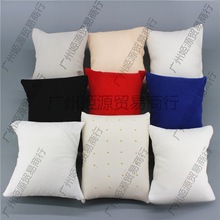 枕托枕枕棉pu手表固定枕头皮枕头展示海绵枕内托手表小枕芯