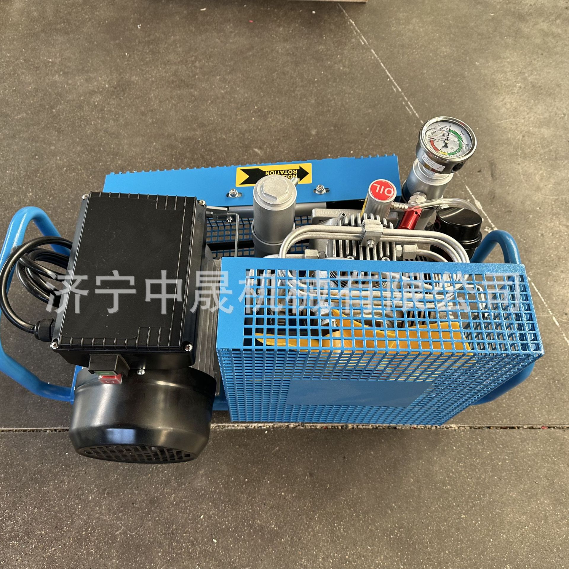 Suministro de bomba de llenado de aire rescate de minas RZX100 bomba de llenado de aire compresor de aire de alta presión