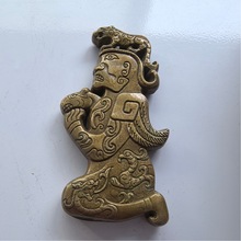 仿古杂项仿古铜兵符麒麟瑞兽虎符令人符摆件做旧直播供货大量代发