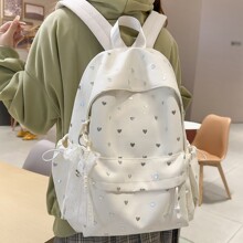 春季新款日系ins甜美风少女心可爱背包高颜值森系初高中学生书包