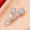 High-end fashionable brooch, universal protective underware lapel pin, pin, suit, accessory