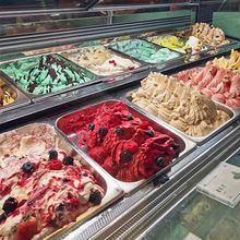 硬质冰淇淋机商用全自动大产量挖球甜筒雪糕机台式球形冰激凌机器