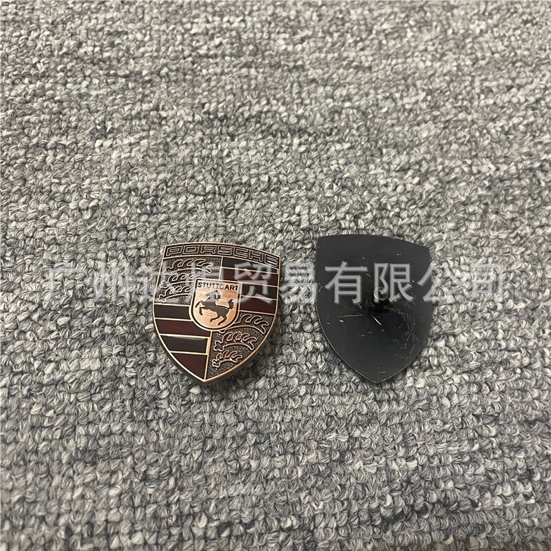 ポルシェステアリングホイールロゴ修正カイエンマカンパナメーラフロントロゴ718/911車ロゴに適しています。|undefined