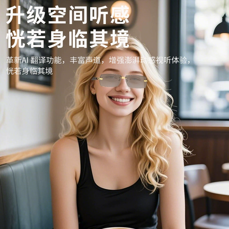 Искусственный интеллект звук glasses HY-1006 наушники для конференций с шумоподавлением аудио очки внешний многофункциональный