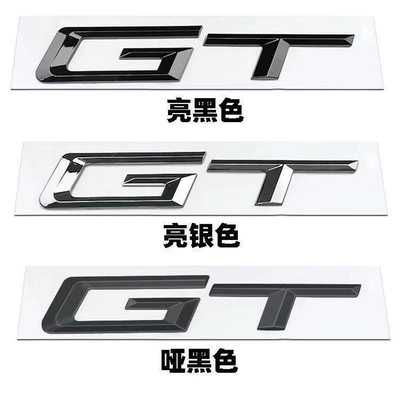 BMW 5 Series GT emblem, GT 528I, 535I, 535d, 550i rear badge, XD black emblem, sticker (Car logo) - standard-5gt
