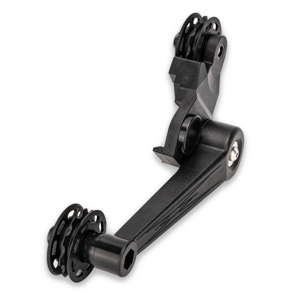 Dispositivo de tensión de cadena de tela pequeña modificado de una sola velocidad 2-3 velocidades 6 velocidades transmisión trasera dispositivo de expansión de cadena cremallera de cadena estable