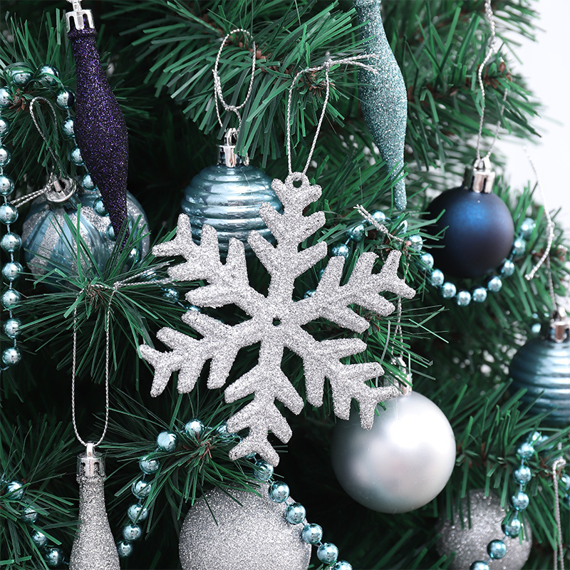 Transfronterizo Amazon para Navidad caja de decoración de bolas de luz, árbol de Navidad colgante, decoración, bolsas de regalo de bolas de galvanoplastia pintadas