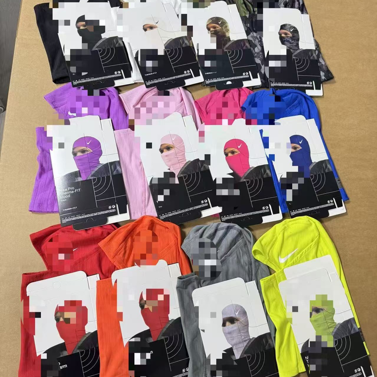 Cross-Border Amazon Thermal Headgear Outdoor Cycling Ski Mask Cold-Proof Face Protection Neck Scarf Sports Balaclava Hat