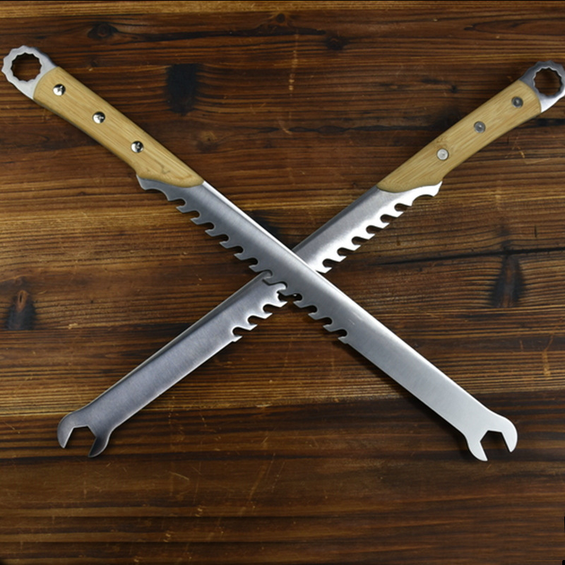 Longquan Xia Ke Tang Martial Arts Supplies Mantis Wrench Outdoor Self-Defense Car-Mounted Rust-Free Multi-Functional Tool