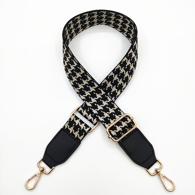 Polyester Plaid Rhombus Bag Strap display picture 5