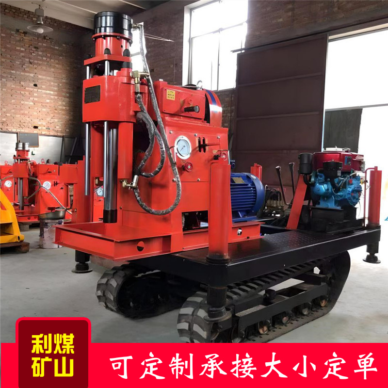 现货供应GXY-1A金刚石岩芯钻机履带式取心钻机厂家打井机
