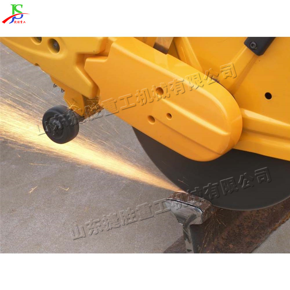 equipos de corte de hormigón armado máquina de corte de hoja de sierra de diamante pequeña sierra de corte de gasolina portátil