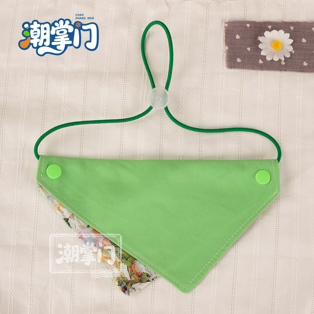 102 retro fruit green / S size: suitable for neck circumference 17cm-27cm