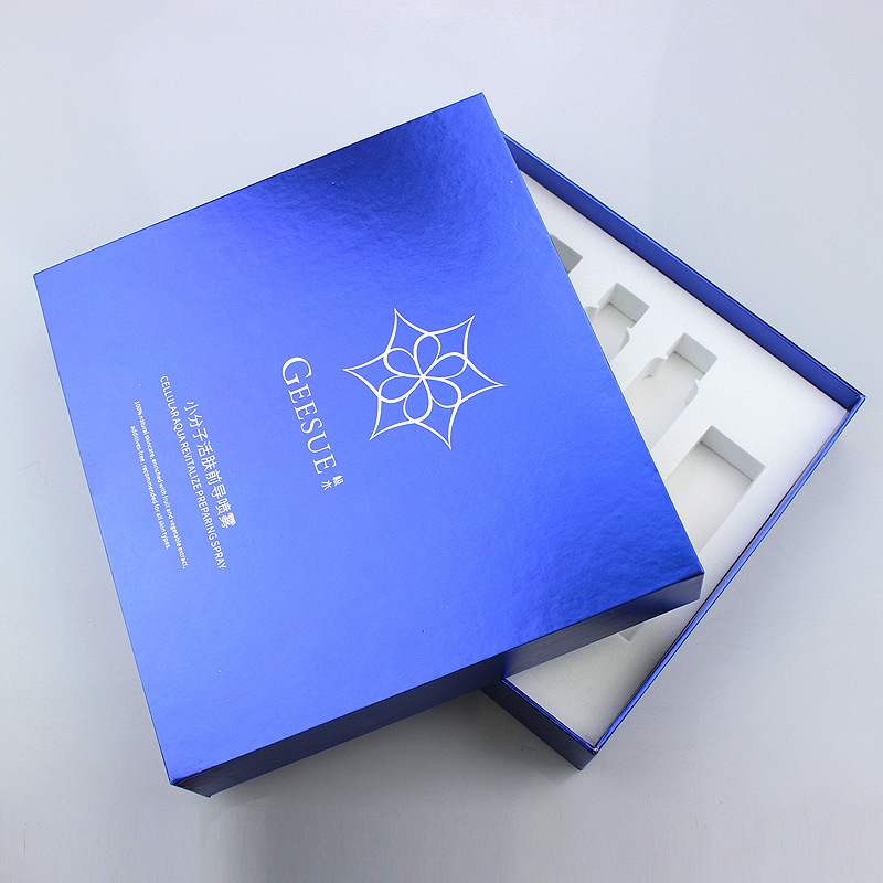 Customized Gift Figurine Packaging Box, Facial Mask, Water Cup, Cosmetics, High-End Gift Box, Tea, Hard Paper Box with Top and Bottom Lids