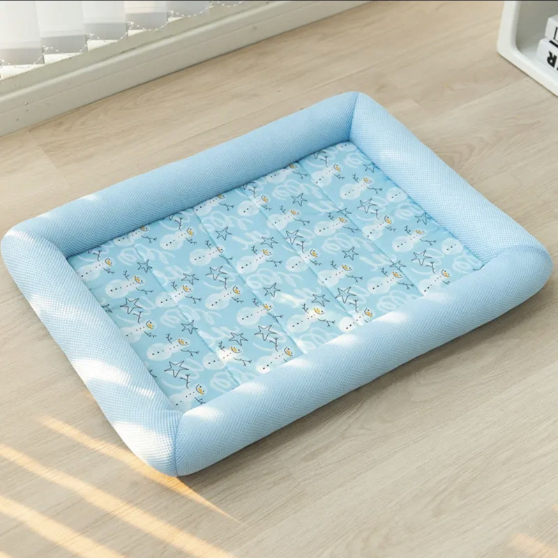 스카이블루 [방수, 실키하고 관리가 용이함] XL 80*65cm [권장 20kg 이내]