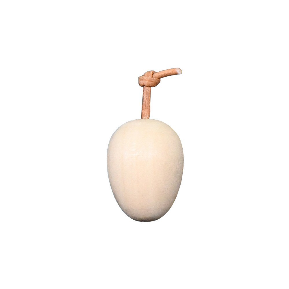 Nuevo producto bricolaje pintado a mano madera embrión fruta árbol de Navidad campana hongo casa se puede colorear regalo de vacaciones preescolar