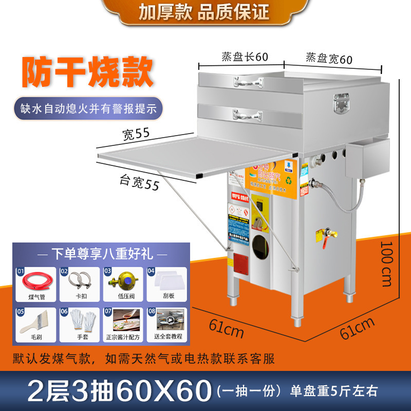 Tienda comercial de molino de salchichas de piedra de pumice colocado en el suelo para un soporte de polvo de vapor de horno de vapor de ahorro de energía