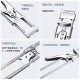 Stainless steel can opener adjustable multifunctional bottle opener non-slip lid screwing device kitchen gadget lid opener
