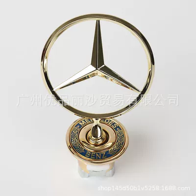 S450 Original Car Logo – Car logo - original-car-model-mercedes-benz-standing-logo-golden-wheat-ears
