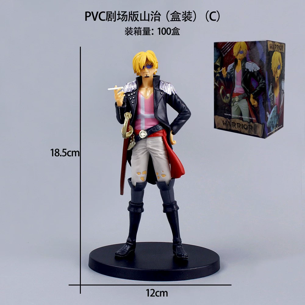 One Piece Q Версия Огненный кулак Лuffy Ace Три тысячи миров кимоно Юката фигурка Льюк модель украшение