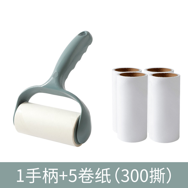 파란색 1 핸들 + 5 롤 종이 (총 300 찢음)