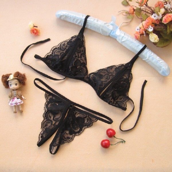 Sexy Three-Point Sexy Intimates, Women's Transparent Lace Bra and Panties, Temptation Split Suit, Drop Shipping Sexy Three-Point Sexy Intimates, Women's Transparent Lace Bra and Panties, Temptation Split Suit, Drop Shipping