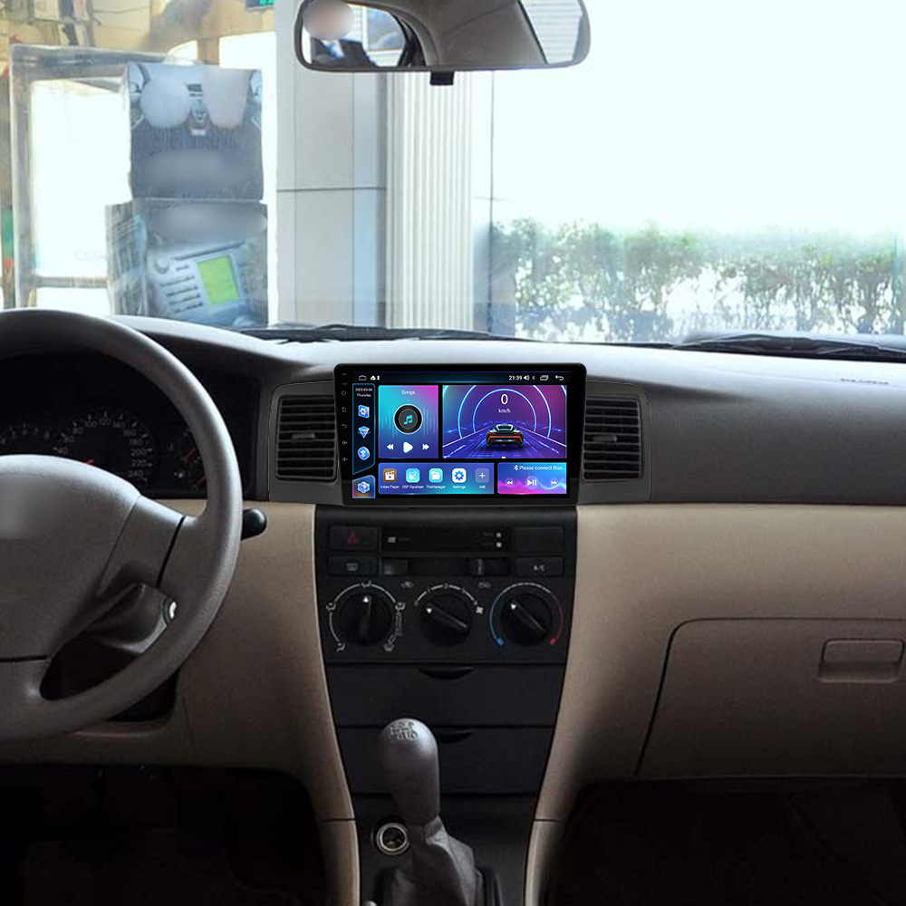 Aplicable a 07 - 12 años Toyota Viejo Corolla Android navegación en coche todo-en - uno FangYitong cuatro núcleos / ocho núcleos motor de coche