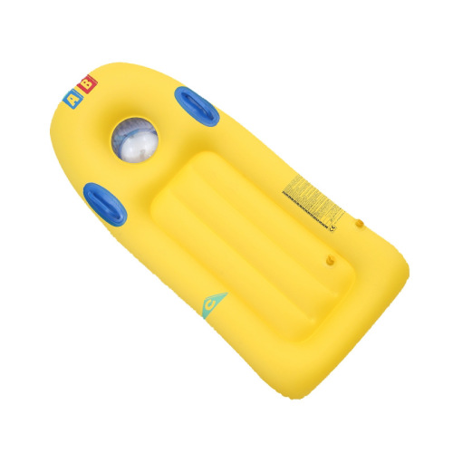 Cross-border thickened double air chamber inflatable children's surfboard float adult float board swimming toy