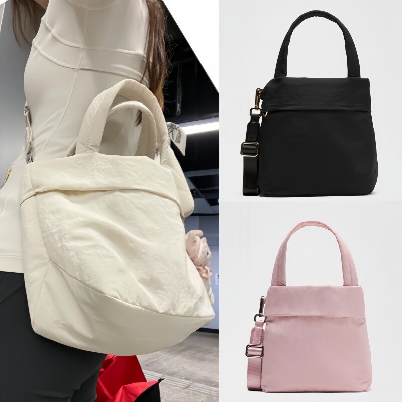 Lulu Tote Bag New Large-Capacity Simple and Versatile Handbag on My Level Women's Small Handbag Lulu Tote Bag New Large-Capacity Simple and Versatile Handbag on My Level Women's Small Handbag