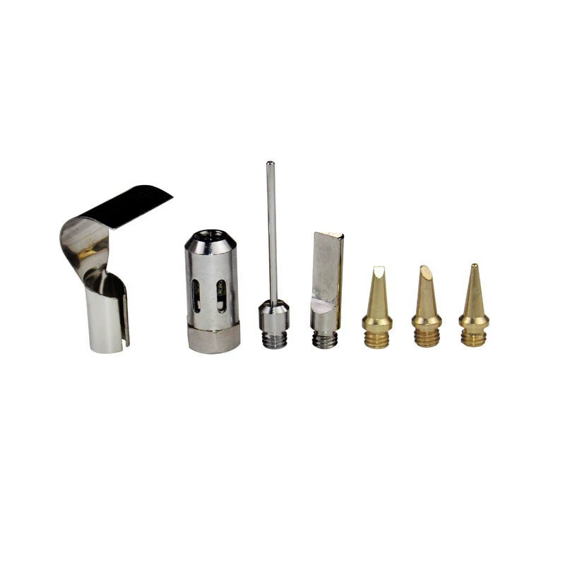 Аксессуары для газового паяльника, нагревательная головка с заостренным лезвием