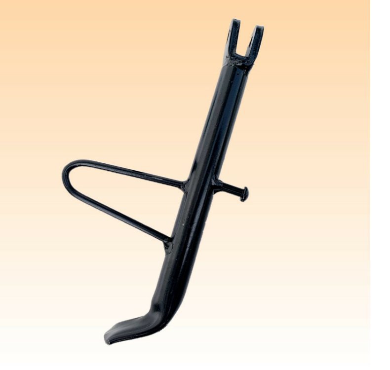 Electric Scooter Kickstand Side Support Single Support Side Stand Small Foot Support Calf Ladder with Screw Tension Spring