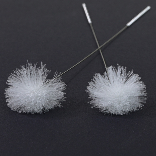 Ear picking tools silver needle goose feather stick to pick out the ear hair and tickle goose feather stick set technician professional tools wholesale