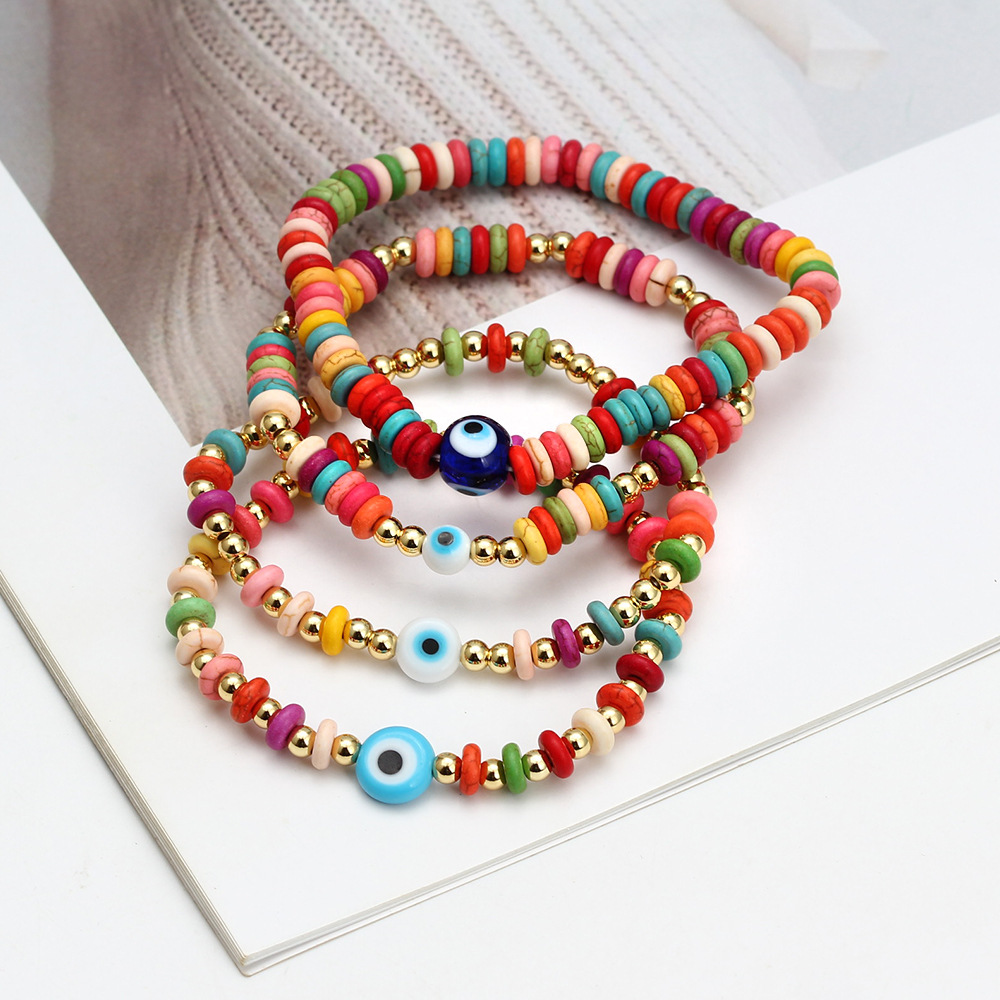 Fashion Eye turquoise Plating Bracelets 1 Piece