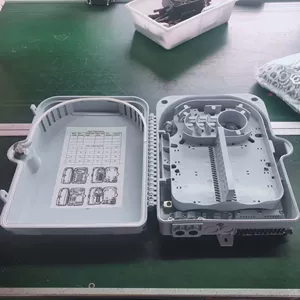 Внешнее волоконное ящик для внешней торговли 24 основной оптической кабельной кабельной подразделения FDB1 Точки 16 Плака