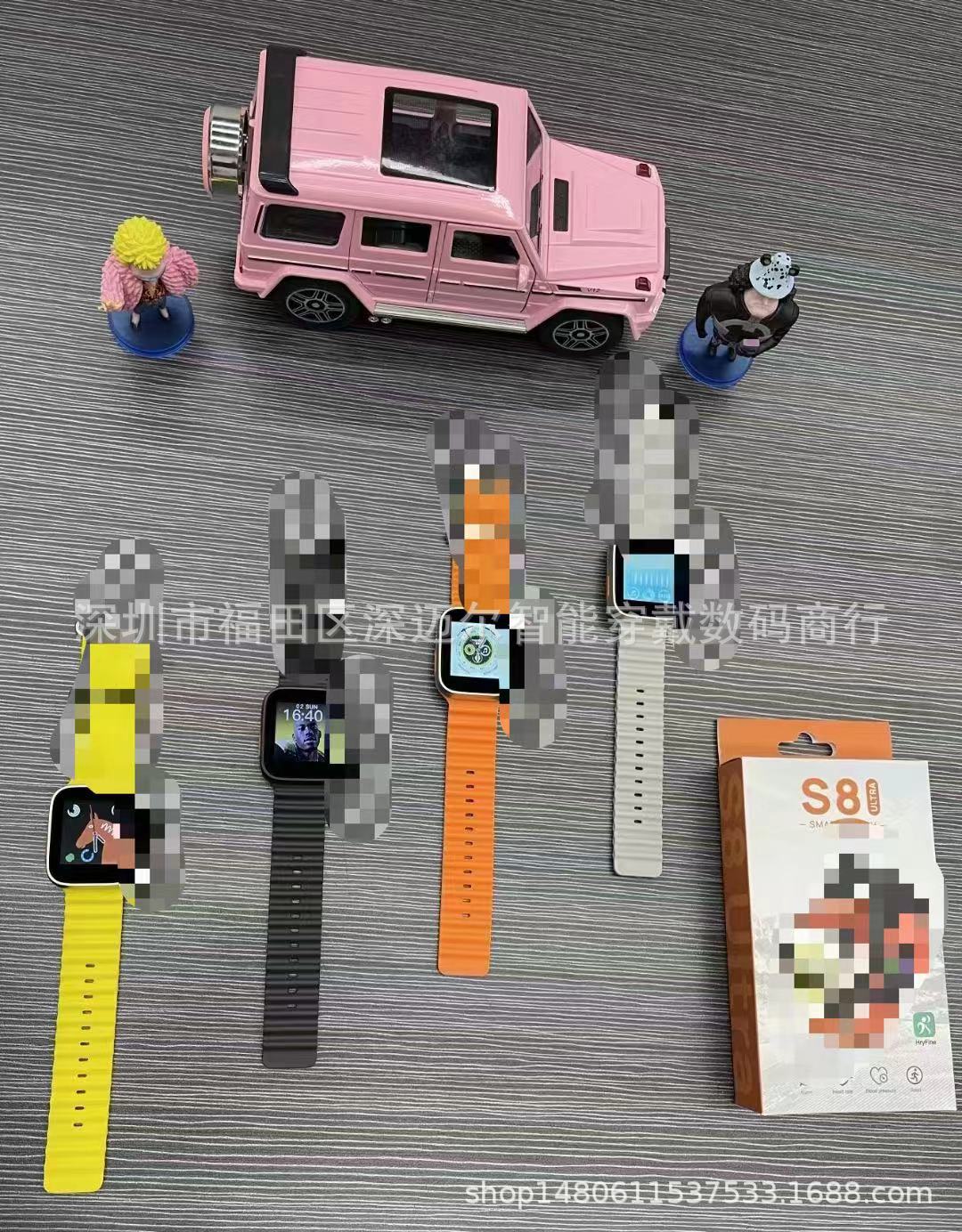 The new S8 ULTRA sports model features a 1.44-screen wristband for heart rate, blood oxygen, blood pressure monitoring, Bluetooth calls and smartwatch Application Scenario