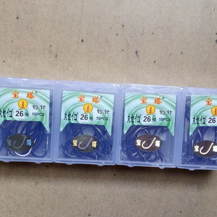 宝塔 Box Pills Hook No. 1-28 Ручной крючок морская версия рыболовная продукция Рыболовная продукция Рыболовная продукция Сувенирные изделия