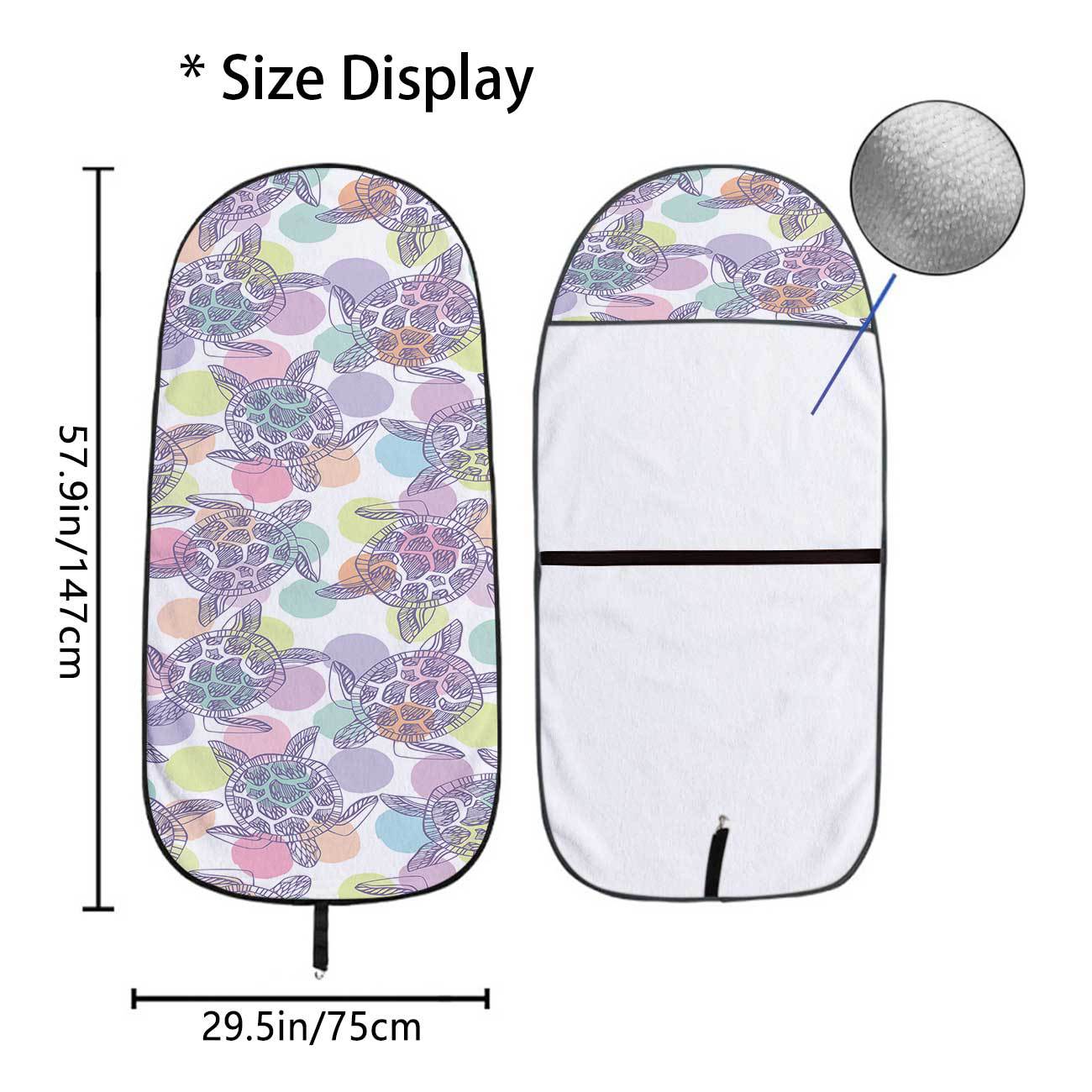 Marine seat towel cover front seat protector suitable for gym and exercise, universal for all seasons and car use