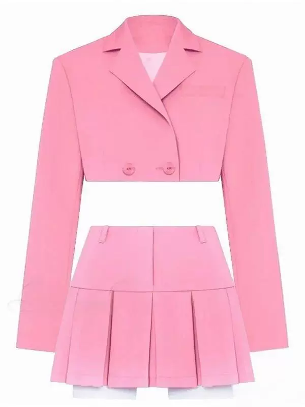 Brand set, mini-skirt, short small suit, Amazon