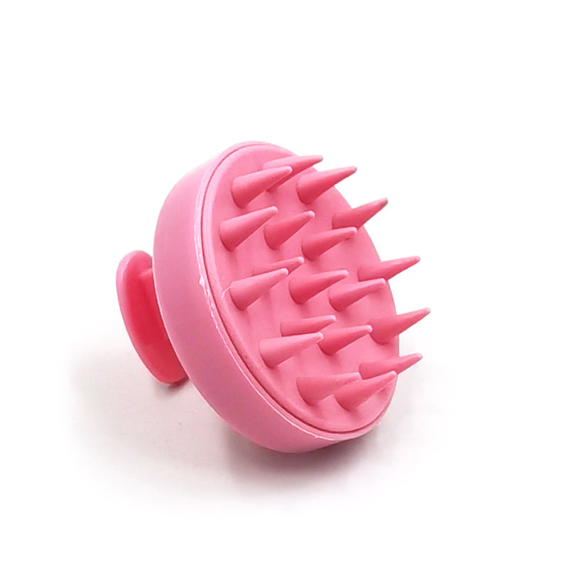 Cepillo de Masaje para Limpieza del Cuero Cabelludo, Plástico, para Baño y Lavado de Cabello