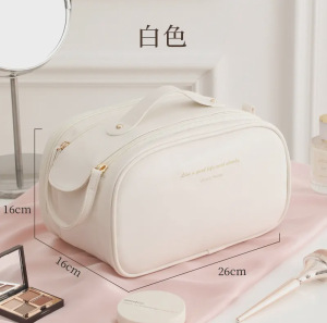 Women's Makeup Bag Organizer 2025 New Arrival Portable Large Capacity Travel Luxury High-End Toiletry Bag - Thumbnail 6