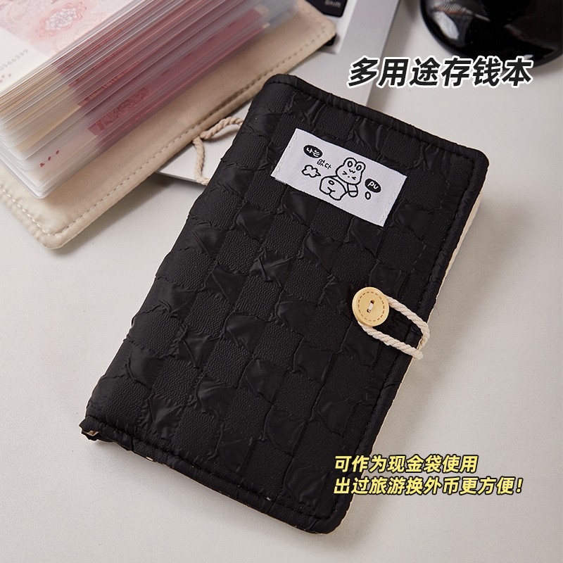 Cuaderno de contabilidad de arte de tela Cuaderno de contabilidad de gestión financiera familiar con gastos diarios