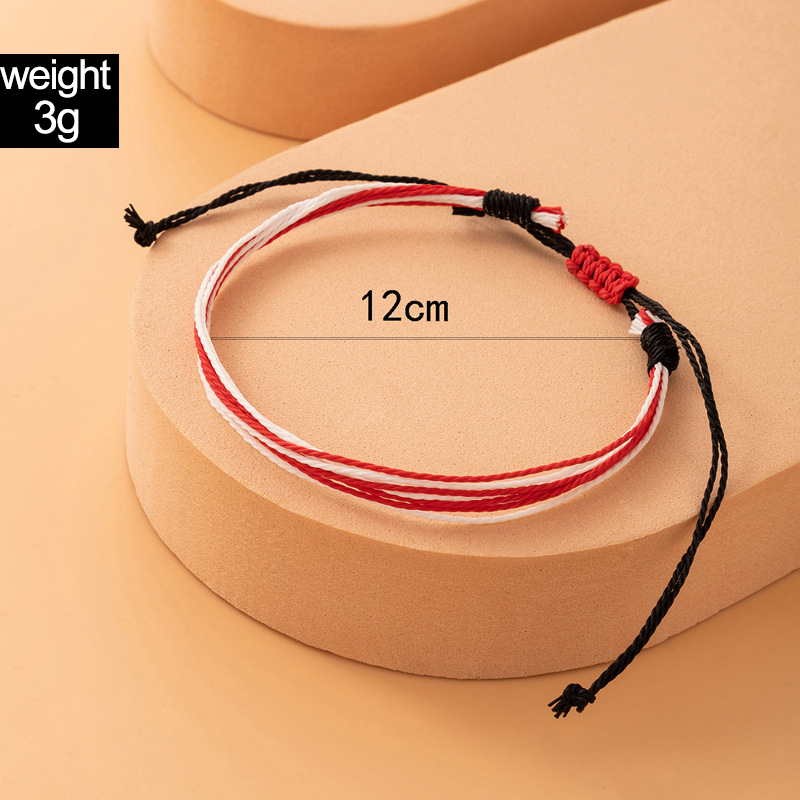 Simple Fashion Cord Couple Colorful Ethnic Adjustable Bracelet display picture 5