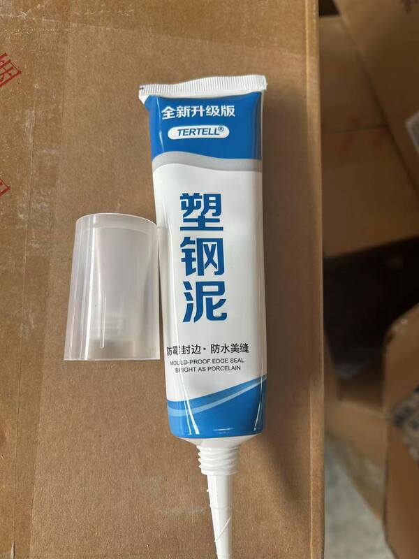 プラスチック鋼泥速硬化型白色シーリングセラミック接着剤、キッチン、浴室、トイレ、シンク、窓、ドア用シーリング剤、高粘度|undefined